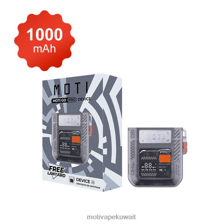 حاسب شخصي 1 MOTI Go Pro طقم الجهاز 1000 مللي أمبير - نظام جراب يمكن التخلص منه Moti vape Kuwait - P620H119