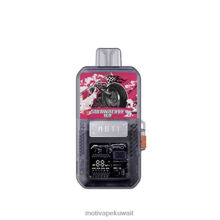 الفراولة الجليدية MOTI Go Pro جراب + جهاز يمكن التخلص منه Moti vape near me - P620H84