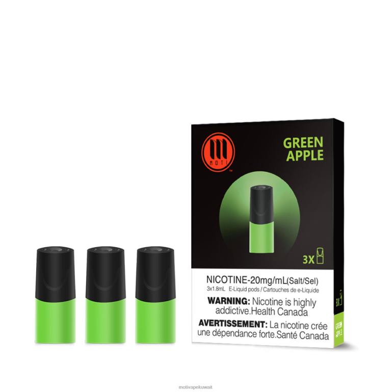 تفاحة خضراء MOTI القرون الكلاسيكية Moti vape flavors - P620H103
