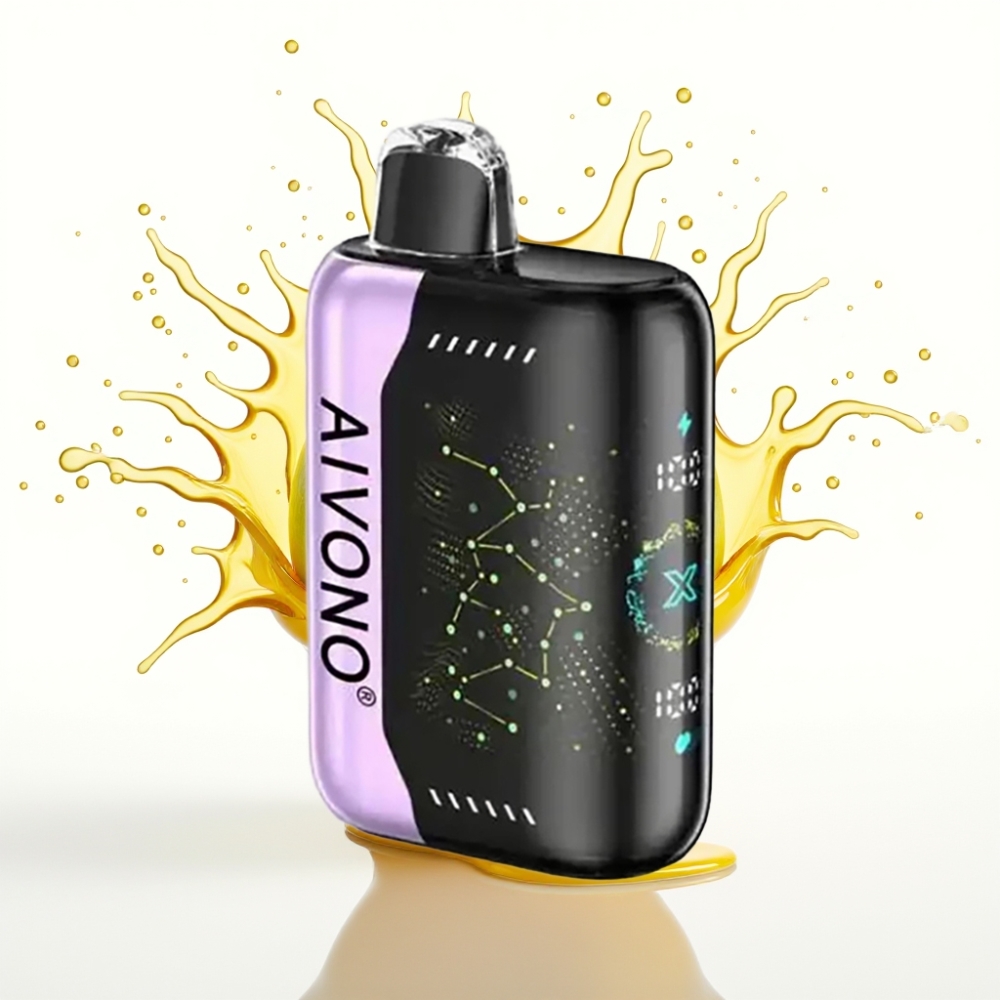 Aivono AIM BOOM 25000 Puffs 28ml تفاح أخضر عنب شحن Type-C