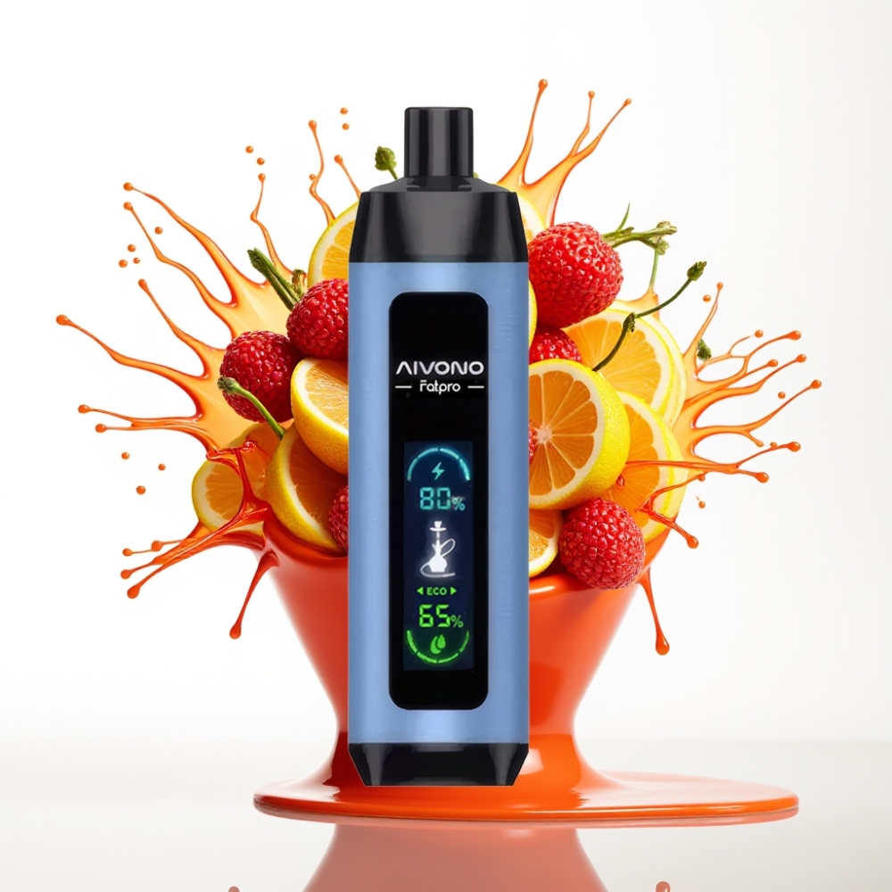 Aivono Aim Fatpro 22000 نفخة - 28مل عصير - 0%،2%،3%،5% نيكوتين - 10 نكهات - قابل للشحن - 0.6 أوم