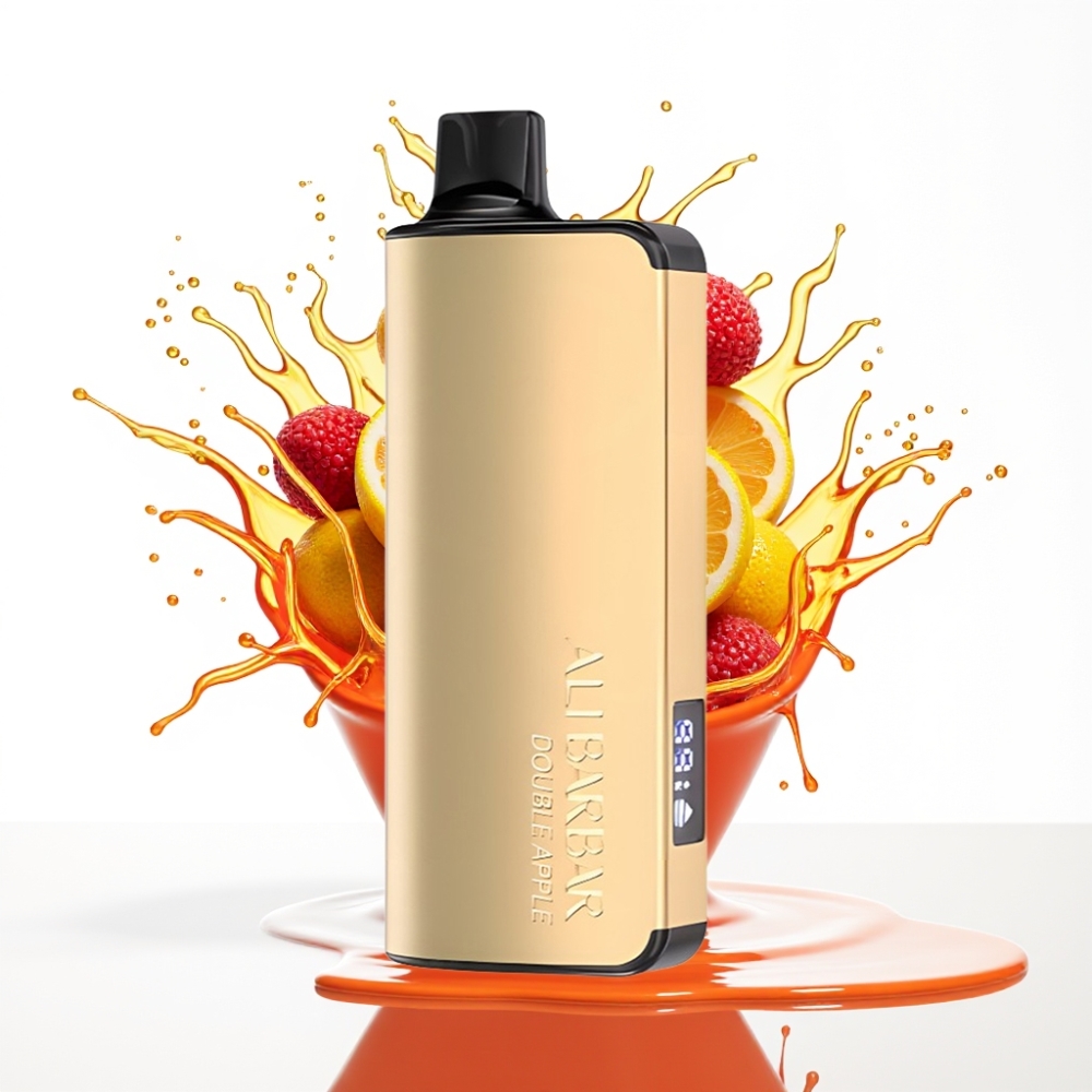 Alibarbar Ingot 9000 Puffs سيجارة إلكترونية للاستخدام مرة واحدة Black Forest – 22ml السائل الإلكتروني