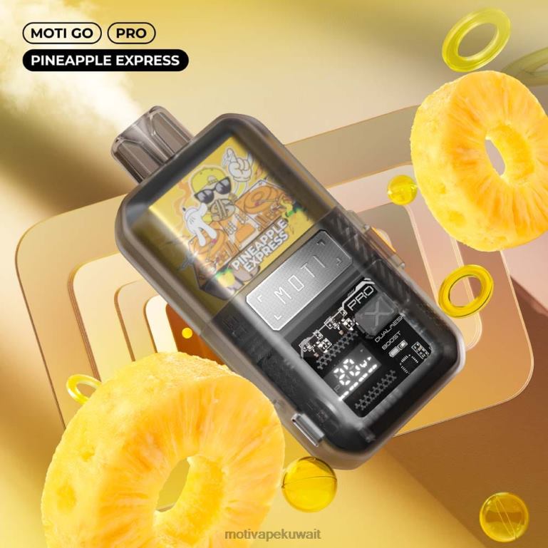 الأناناس اكسبريس MOTI Go Pro الفيب القابل للتصرف (5%، 12000 نفسة) Moti vape review - P620H17